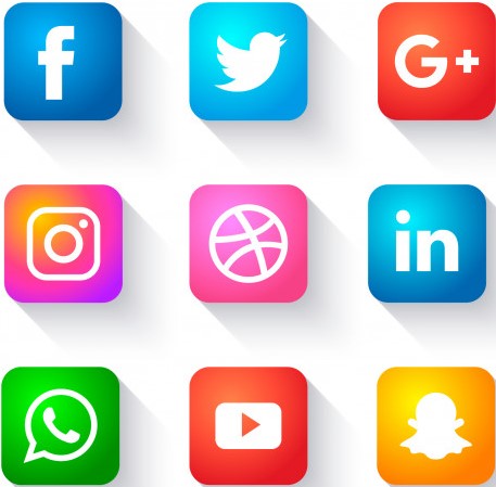 social media icons